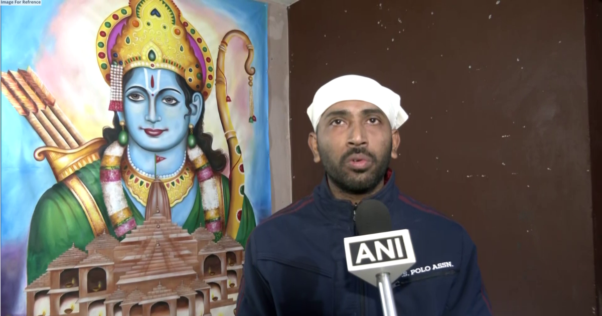 Punjab: Artist makes 10-foot-tall painting of Lord Ram; wishes to install it in Ram Mandir